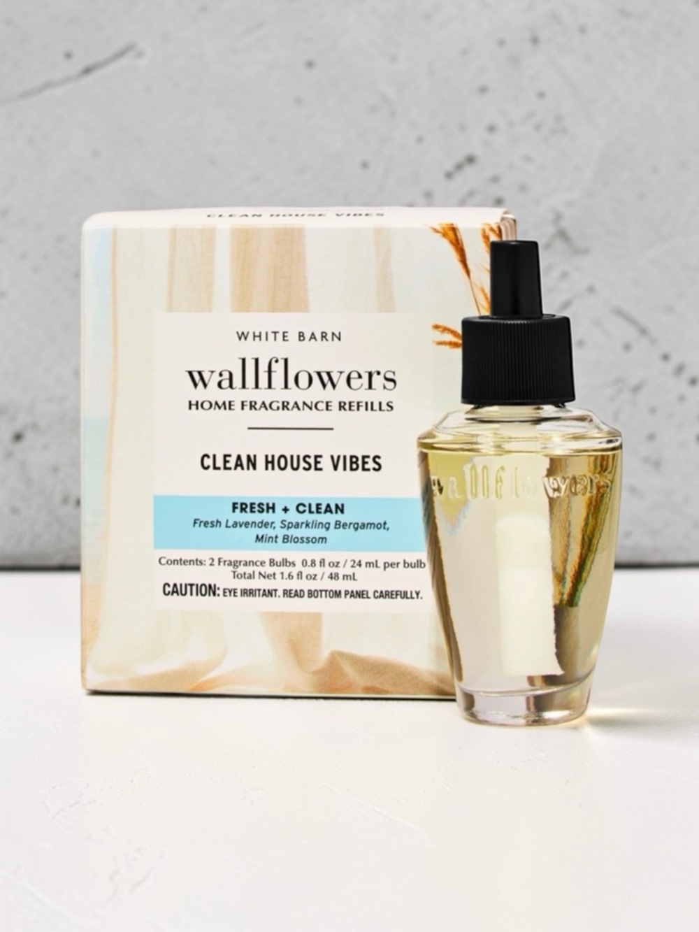 Bath and Body Works Wallflowers Clean House Vibes 2 Pack Refills NWT